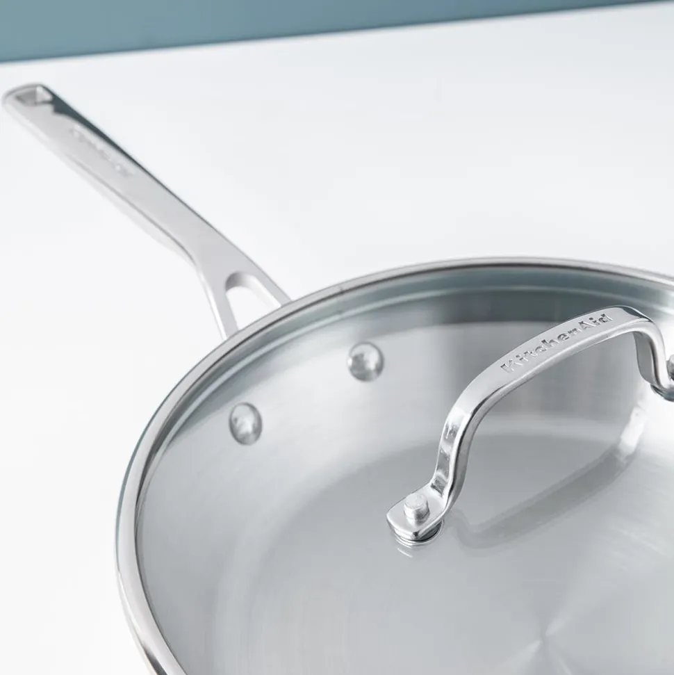 KitchenAid 3-Ply Cookware Combo - Set of 11 (Stainless Steel)