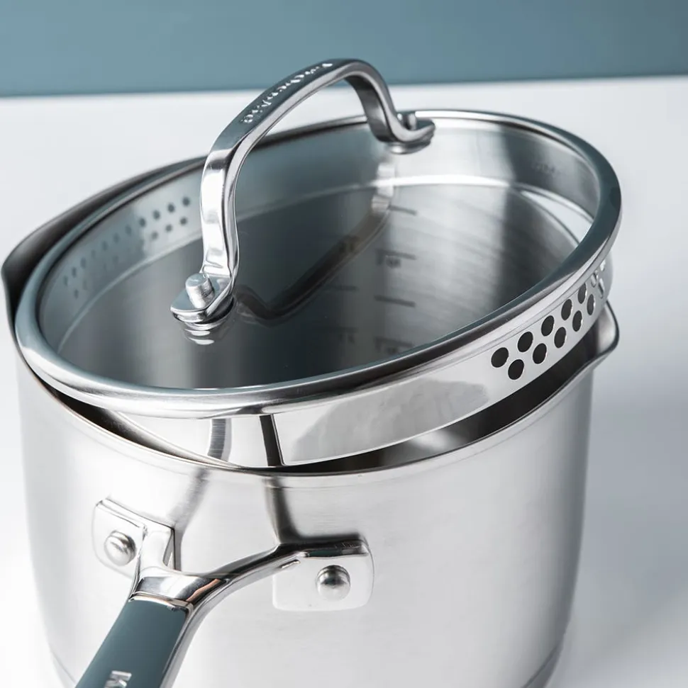KitchenAid 3-Ply Cookware Combo - Set of 11 (Stainless Steel)
