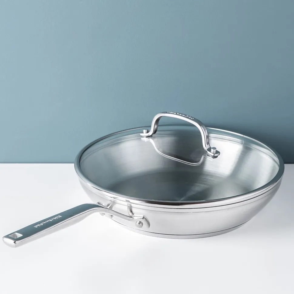 KitchenAid 3-Ply Cookware Combo - Set of 11 (Stainless Steel)