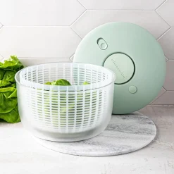 KitchenAid Soft-Touch Pump Salad Spinner (Pistachio)