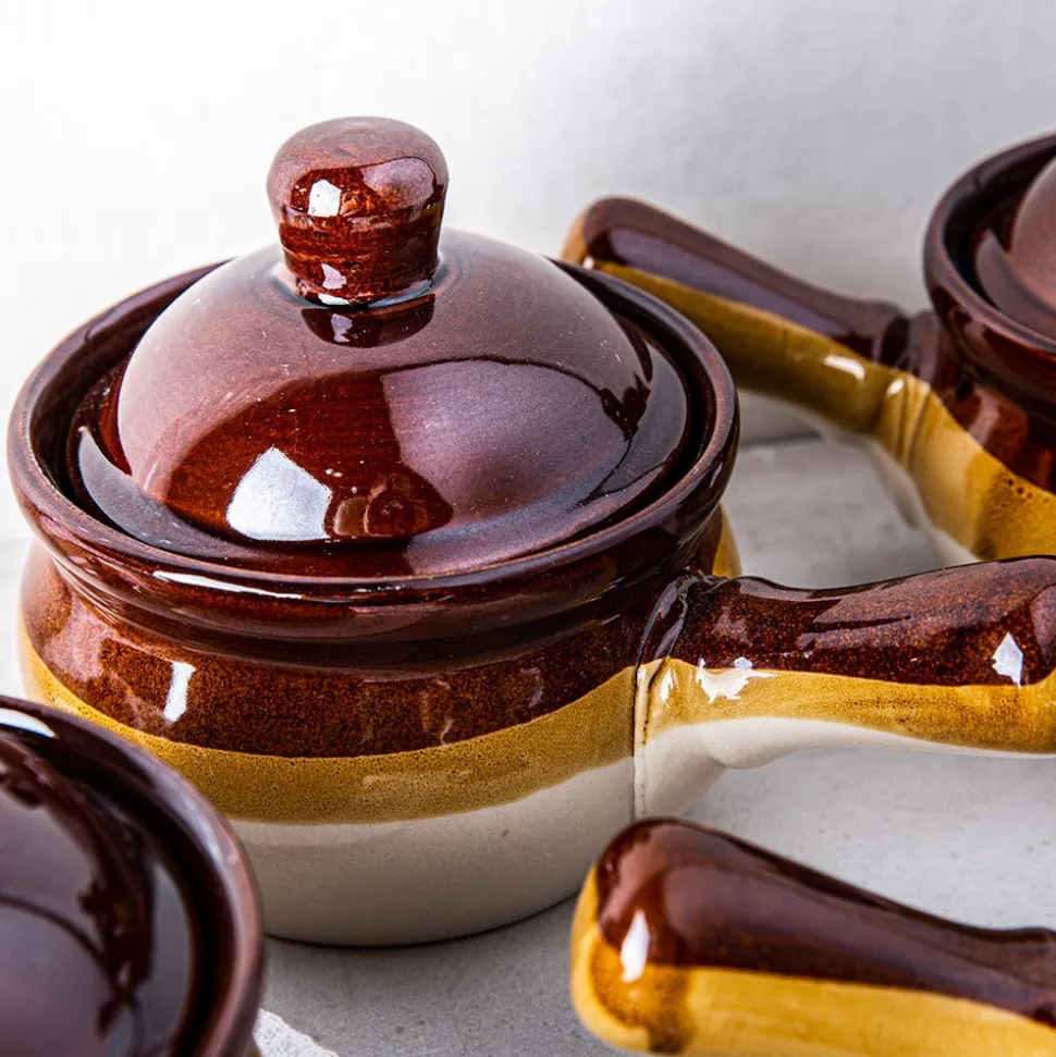 Kitchen Basics Onion Soup Bowl Set - Brown