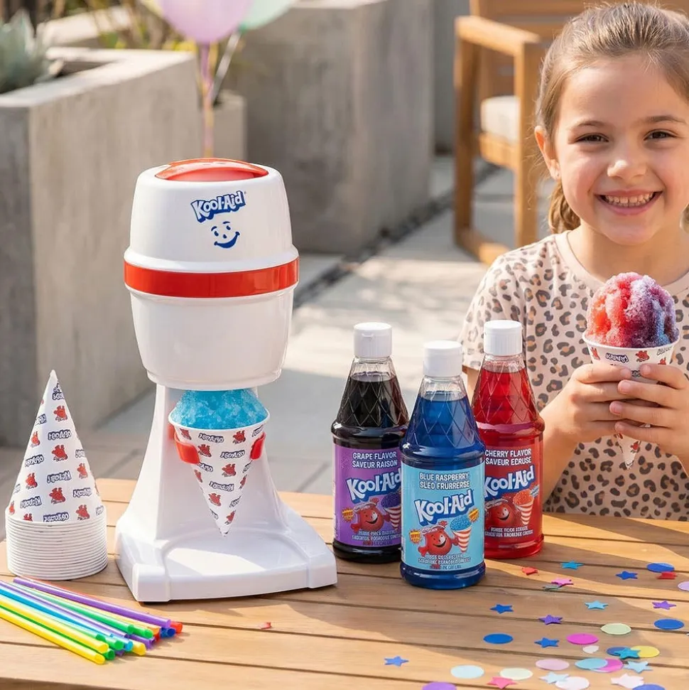 Kool-Aid Frozen Treat Electric Ice Shaver (White/Red)