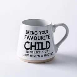 Koppers Big Bottom 'Favourite Child' Mug 16 oz. (White/Black)