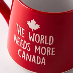 Koppers Big Bottom 'More Canada' Mug (Red/White)