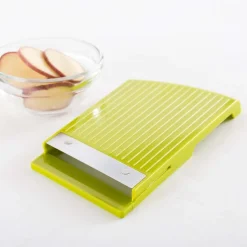 KSP All In 1 Mandoline Slicer and Grater - Set of 7 (White/Green)
