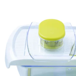 KSP All In 1 Mandoline Slicer and Grater - Set of 7 (White/Green)
