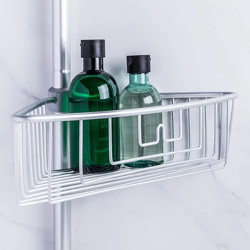 KSP Aluminum 'Paloma' Tension Bathtub Corner Shelf