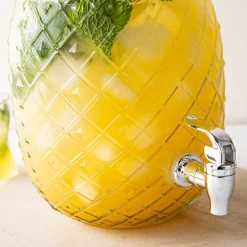KSP Ananas Glass Beverage Dispenser (4.6L)