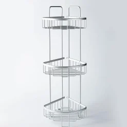 KSP Aquastor Rust-Free Wire Stand 3-Tier Corner (Aluminum)