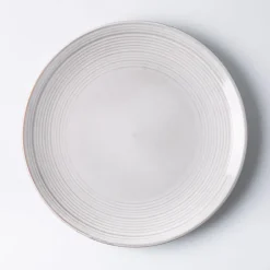 KSP Arcadia Reactive Stoneware Dinnerware - Set of 12 (Grey)