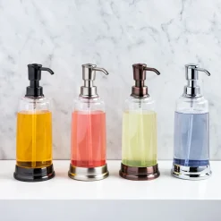KSP Ashbury Acrylic Soap Pump (Chrome)