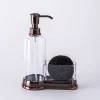 KSP Ashbury Soap Pump Caddy with Scrubby (Copper)