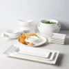 KSP Aurora '2-Tier' Porcelain Buffet Plate Square (White)