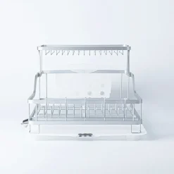 KSP Avanti Dish Rack with Tray 2-Tier (Aluminum)