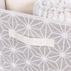 KSP Axis Fabric Storage Cube (Taupe) 31 cm sq.