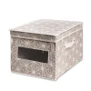 KSP Axis Storage Box with Window (Taupe) 30 x 39.5 x 25 cm