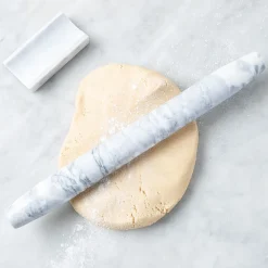 KSP Bake Marble French Rolling Pin (White)