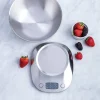 KSP Bake Pro Digital Kitchen Scale with Bowl (Stainless Steel)