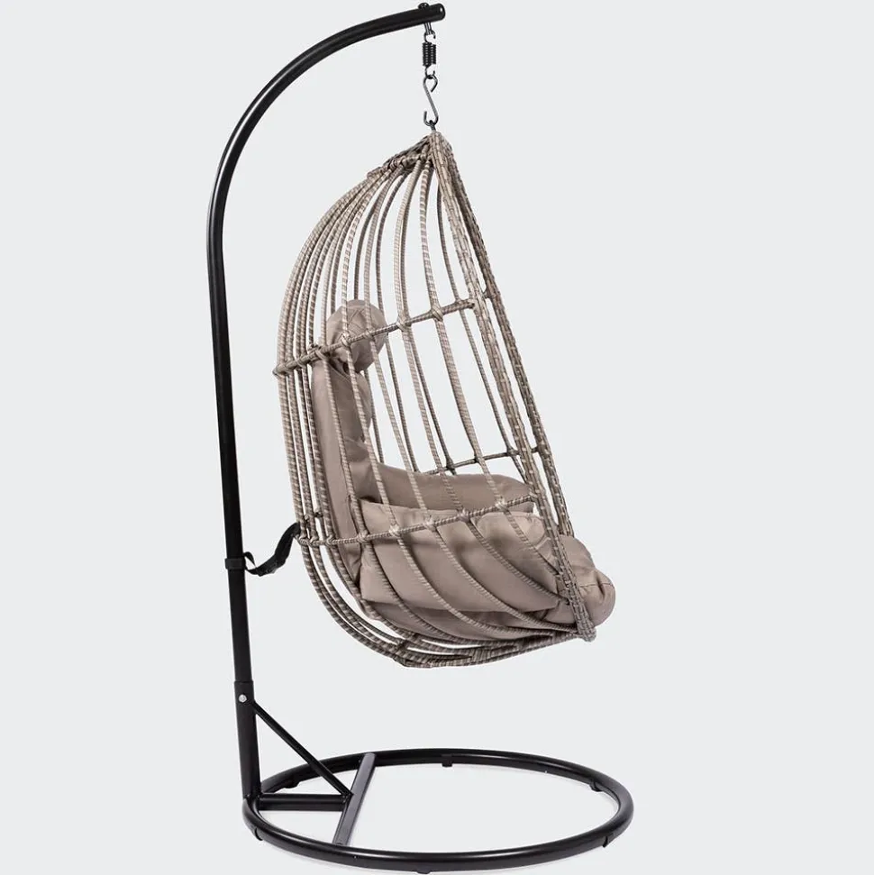 KSP Bali Steel Hanging Chair (Grey)