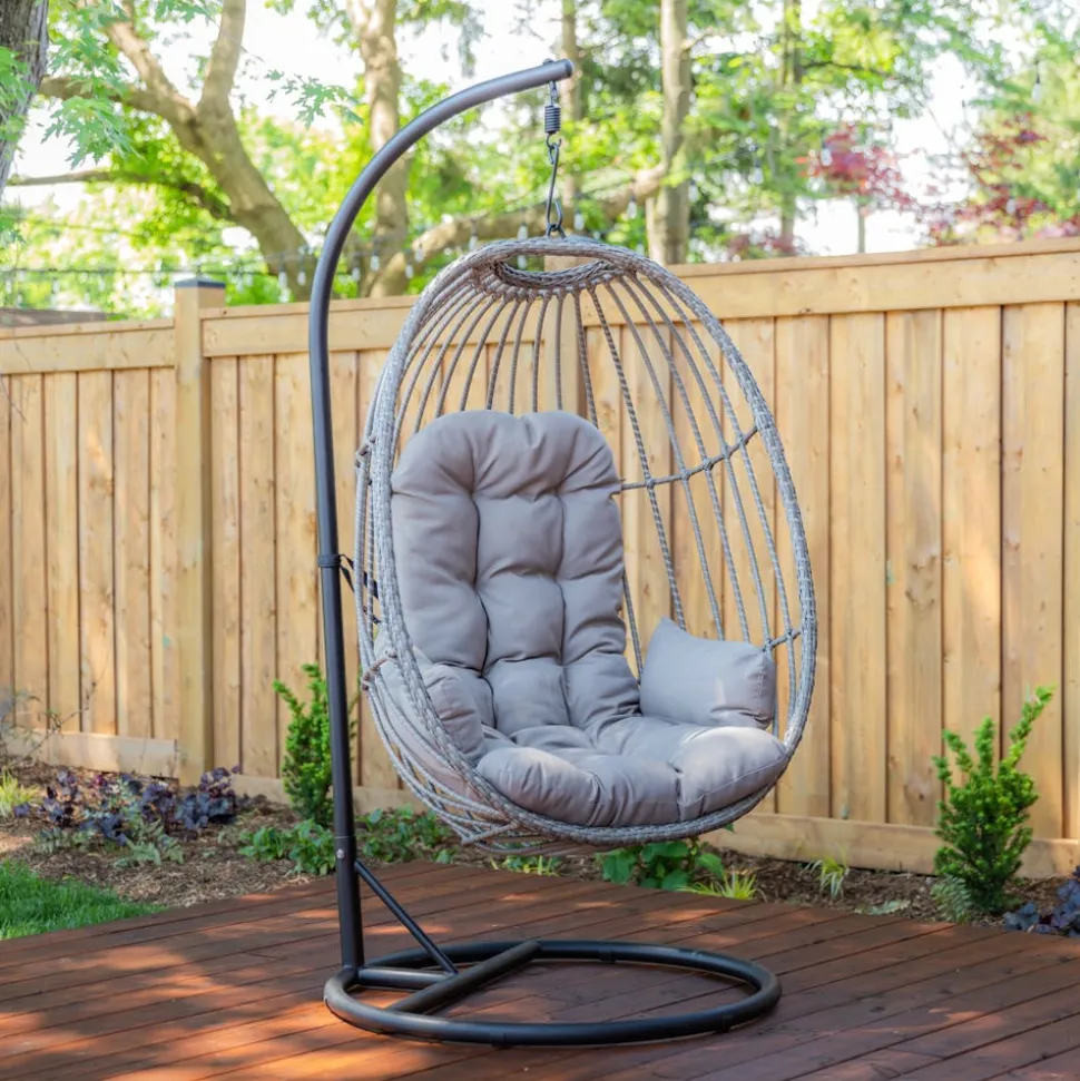 KSP Bali Steel Hanging Chair (Grey)