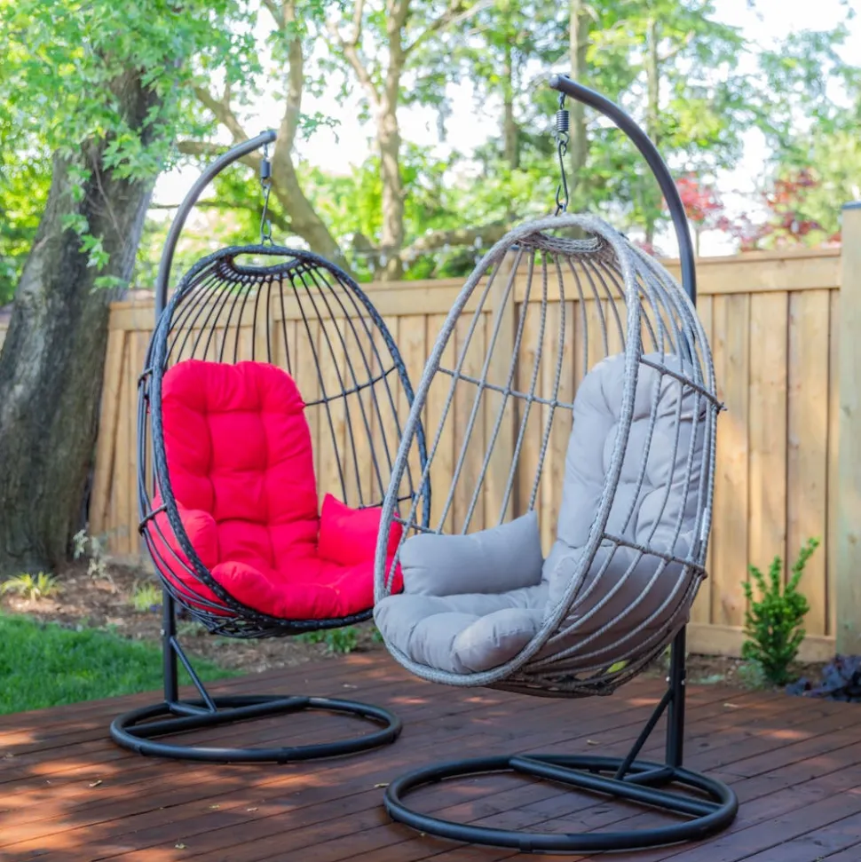 KSP Bali Steel Hanging Chair (Grey)
