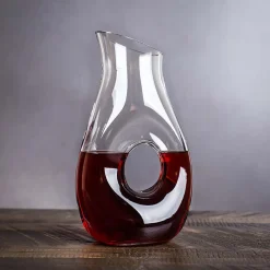 KSP Barossa Glass Wine Carafe with Hole (Clear)