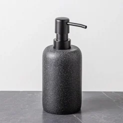 KSP Blackstone Speckle Resin Soap Pump (Black)