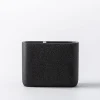KSP Blackstone Speckle Resin Toothbrush Holder (Black)