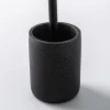 KSP Blackstone Speckle Resin Toilet Brush (Black)