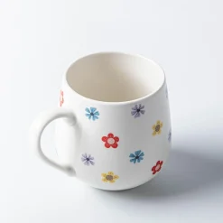 KSP Bloom 'Flowers' Ceramic Mug 530ml (Multi Colour)