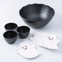 KSP Boo Melamine Tidbit Plate - Set of 4