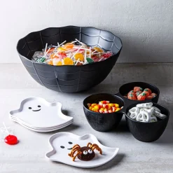 KSP Boo Melamine Tidbit Plate - Set of 4