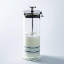 KSP Bosa Manual Milk Frother (Clear)
