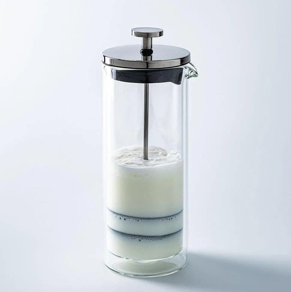 KSP Bosa Manual Milk Frother (Clear)