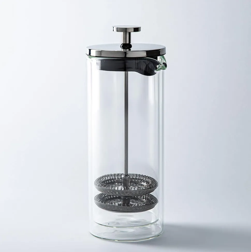 KSP Bosa Manual Milk Frother (Clear)
