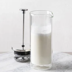 KSP Bosa Manual Milk Frother (Clear)