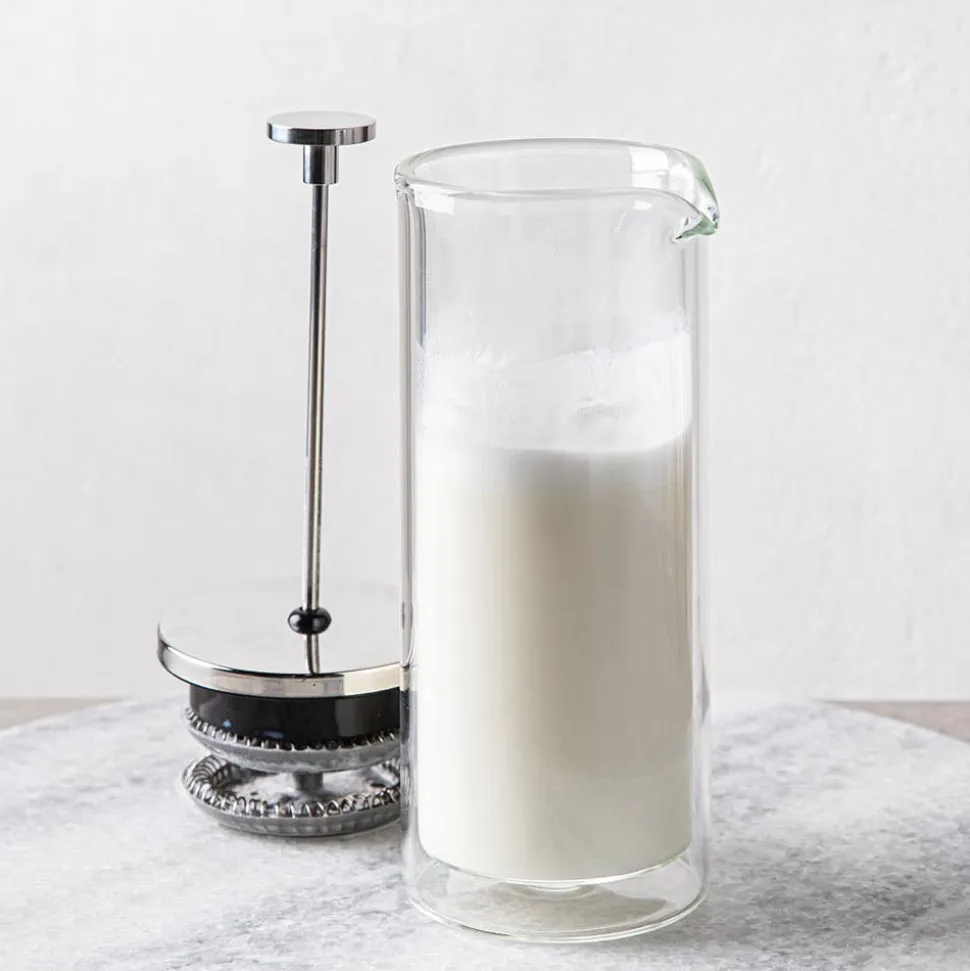 KSP Bosa Manual Milk Frother (Clear)