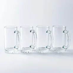 KSP Brewer's Choice Glass Beer Mug - Set of 4 (16oz.)
