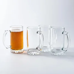 KSP Brewer's Choice Glass Beer Mug - Set of 4 (16oz.)