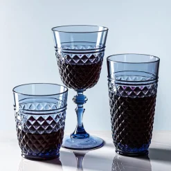 KSP Bristol '390 ml' Acrylic Wine (Navy)