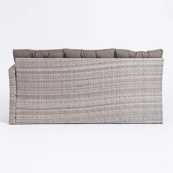 KSP Caban Outdoor Couch & Dining Table - Set of 3 (Grey)