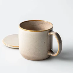 KSP Cabin Reactive Mug with Lid 475ml/16oz. (Off White)