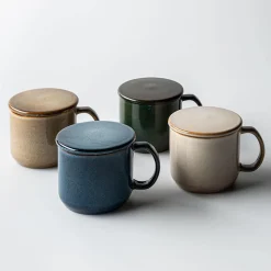KSP Cabin Reactive Mug with Lid 475ml/16oz. (Blue)