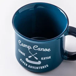 KSP Camper 'Canoe' Ceramic Mug 500ml (Teal)