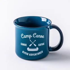 KSP Camper 'Canoe' Ceramic Mug 500ml (Teal)