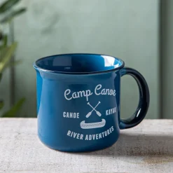 KSP Camper 'Canoe' Ceramic Mug 500ml (Teal)