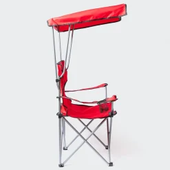 KSP Camper Folding Chair with Canopy 52x52x85cm (Red)