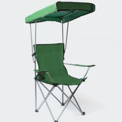 KSP Camper Folding Chair with Canopy 52x52x85cm (Green)