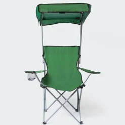 KSP Camper Folding Chair with Canopy 52x52x85cm (Green)