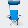 KSP Camper Folding Chair with Canopy 52x52x85cm (Blue)